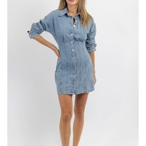 Denim dress